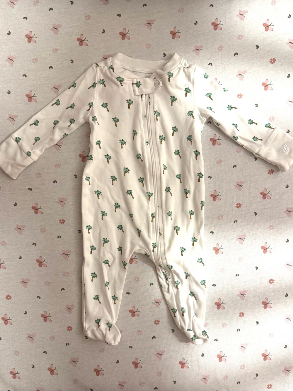 Petite Plume Palm Tree Footie